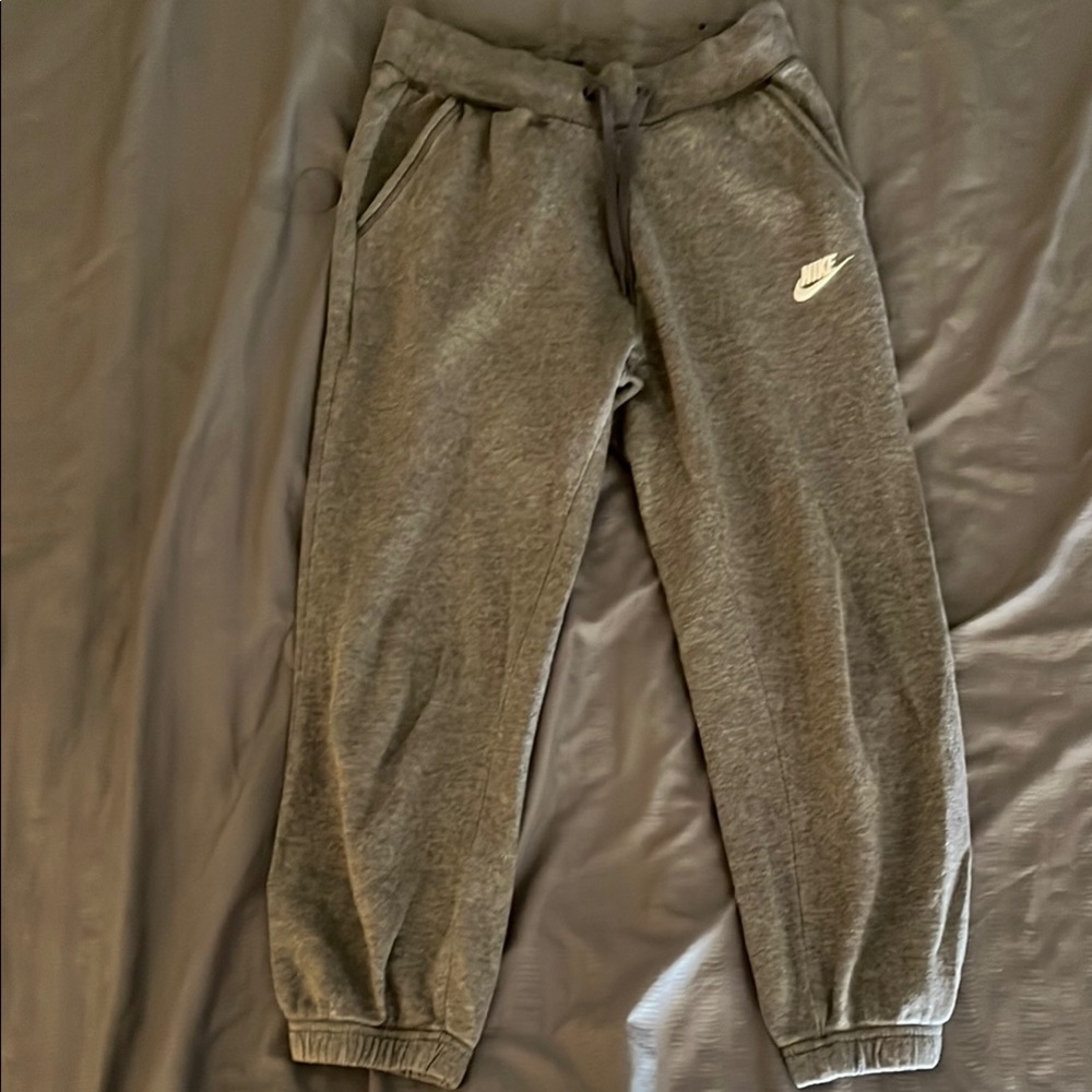 Nike Gray Sweatpants Comfortable Joggers